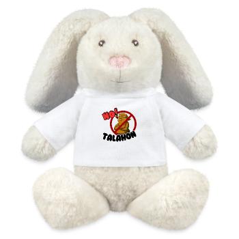 No Talahon Troll - MiniFeet® RecycelHase® Creme - Weiß - Vorne