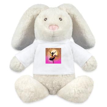Dancing sound - MiniFeet® RecycelHase® Bunny Cream - white - Front