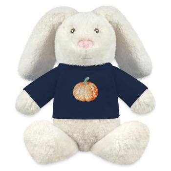 pumpkin - MiniFeet® RecycelHase® Bunny Cream - french navy - Front