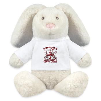 Summer Night Circus Light Circus Performer Gifts - MiniFeet® RecycelHase® Bunny Cream - white - Front