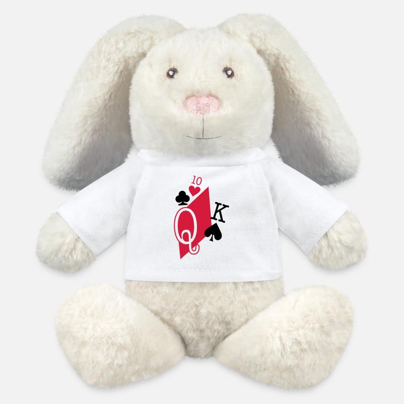 poker - MiniFeet® RecycelHase® Creme - Weiß