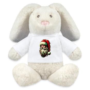 Santa Claus Actor - MiniFeet® RecycelHase® Bunny Cream - white - Front