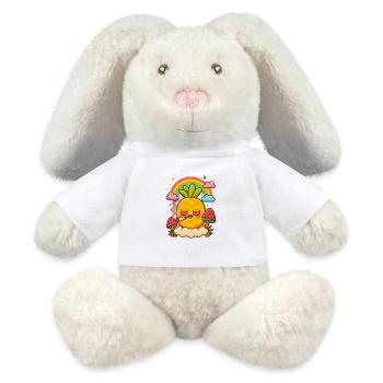 Pineapple 🍍 Express - MiniFeet® RecycelHase® Bunny Cream - white - Front
