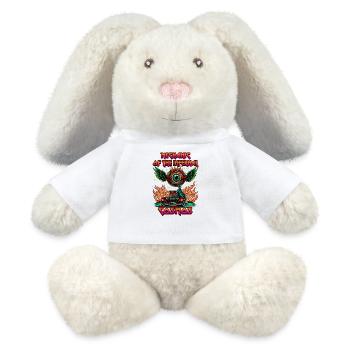 Mechanic of the Infernal Cosmos - MiniFeet® RecycelHase® Bunny Cream - white - Front