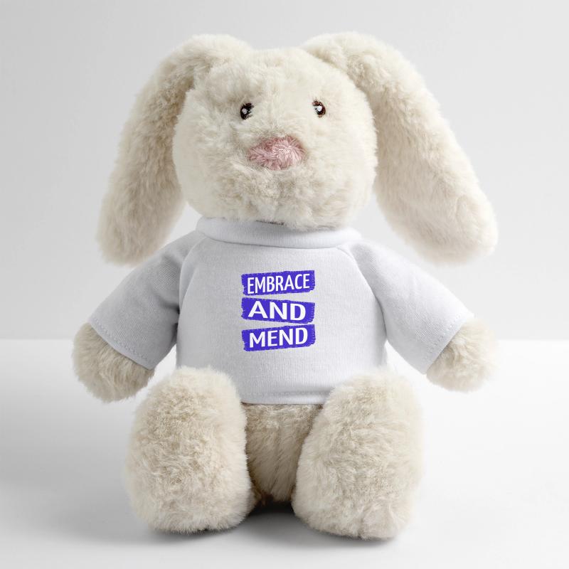 Recevoir de l’aide Idée présente Lapin en peluche recyclé MiniFeet® Crème