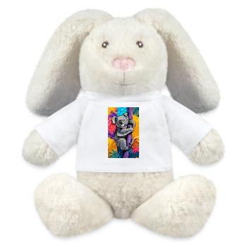 Koala - MiniFeet® RecycelHase® Creme - Weiß - Vorne