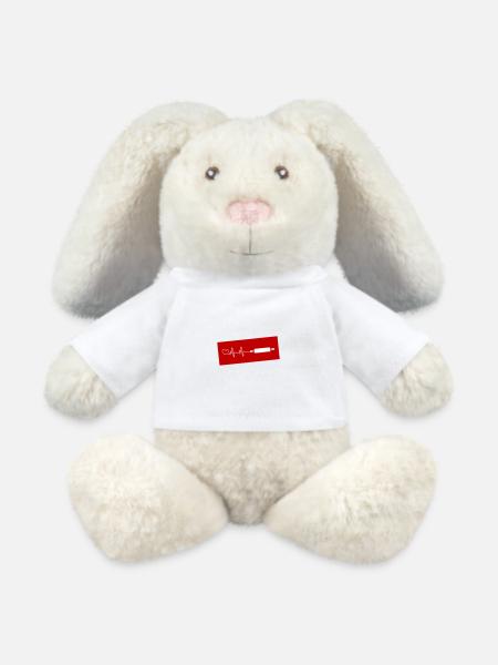 Küchenrolle Nudelholz - MiniFeet® RecycelHase® Creme - Weiß