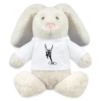 Parachute Landing - MiniFeet® RecycelHase® Bunny Cream - white - Front
