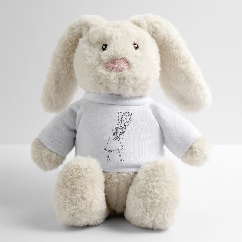 SERBSKA JANKA - contour - MiniFeet® RecycelHase® Bunny Cream