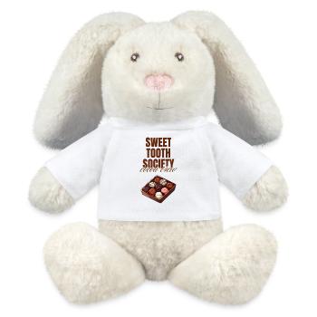 Sweet Tooth Society Cocoa Crew - MiniFeet® RecycelHase® Creme - Weiß - Vorne