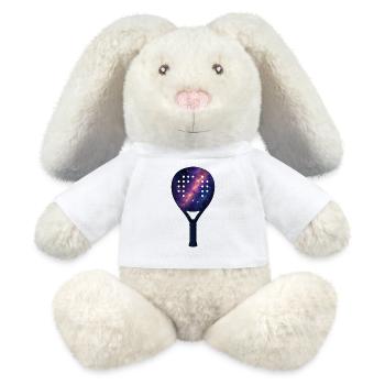 Padel-Racket – Padeliste - MiniFeet® RecycelHase® Creme - Weiß - Vorne