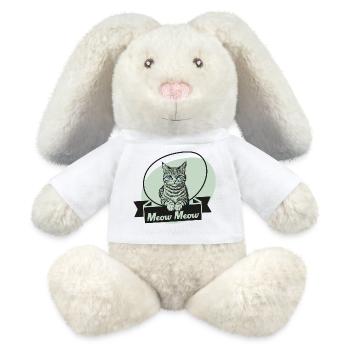 meow meow - MiniFeet® RecycelHase® Creme - Weiß - Vorne