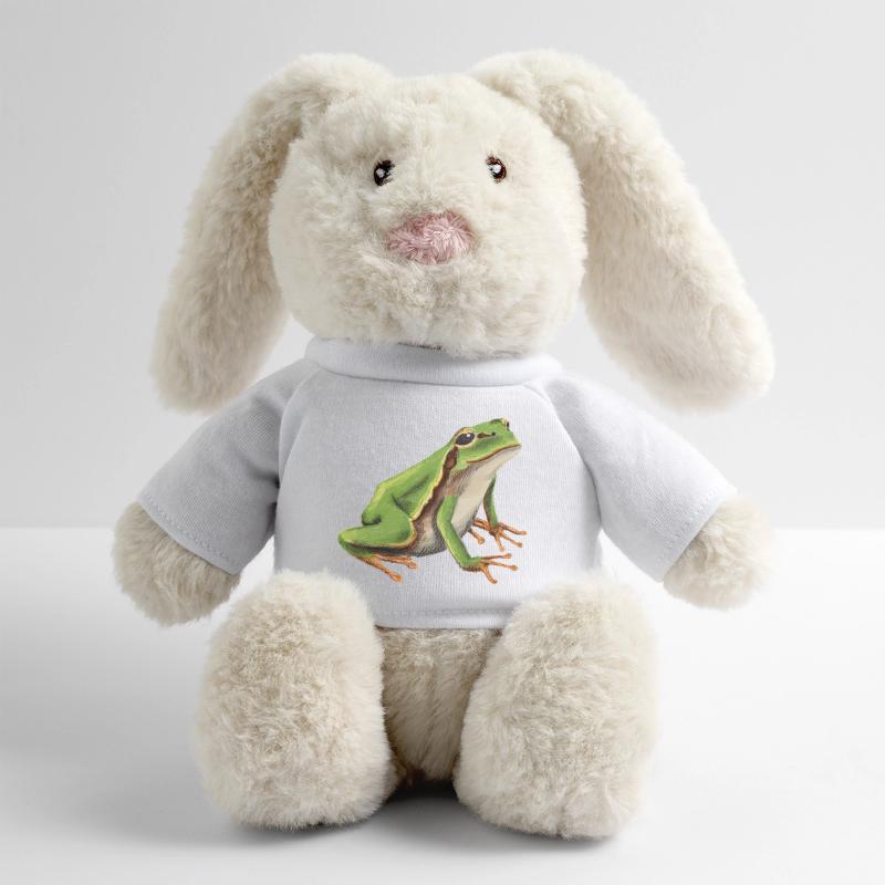 Little tree frog MiniFeet® RecycelHase® Bunny Cream