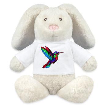 Kolibri - MiniFeet® RecycelHase® Creme - Weiß - Vorne