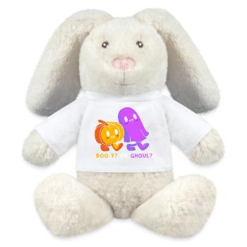 Halloween Gender Reveal - MiniFeet® RecycelHase® Bunny Cream - white - Front