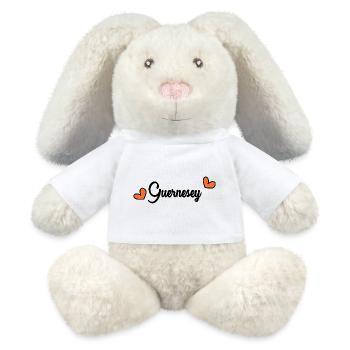 GUERNSEY. UNITED KINGDOM - MiniFeet® RecycelHase® Bunny Cream - white - Front