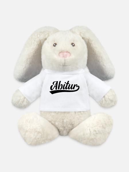 Abitur - MiniFeet® RecycelHase® Creme - Weiß