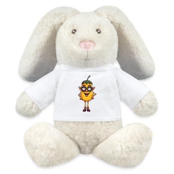 fruit - MiniFeet® RecycelHase® Bunny Cream - white - Front