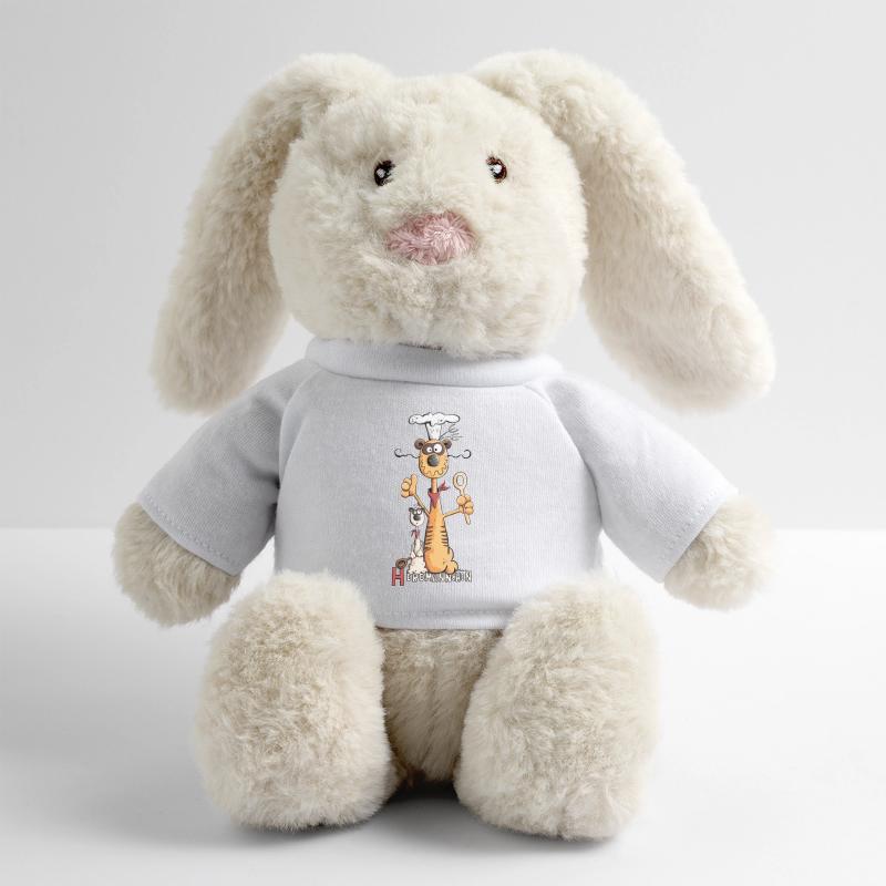 Lustiges Herdmännchen I Erdmännchen Koch Geschenk MiniFeet® RecycelHase® Creme