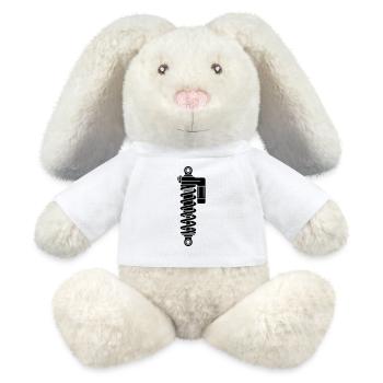 MTB Dämpfer Federung - MiniFeet® RecycelHase® Creme - Weiß - Vorne