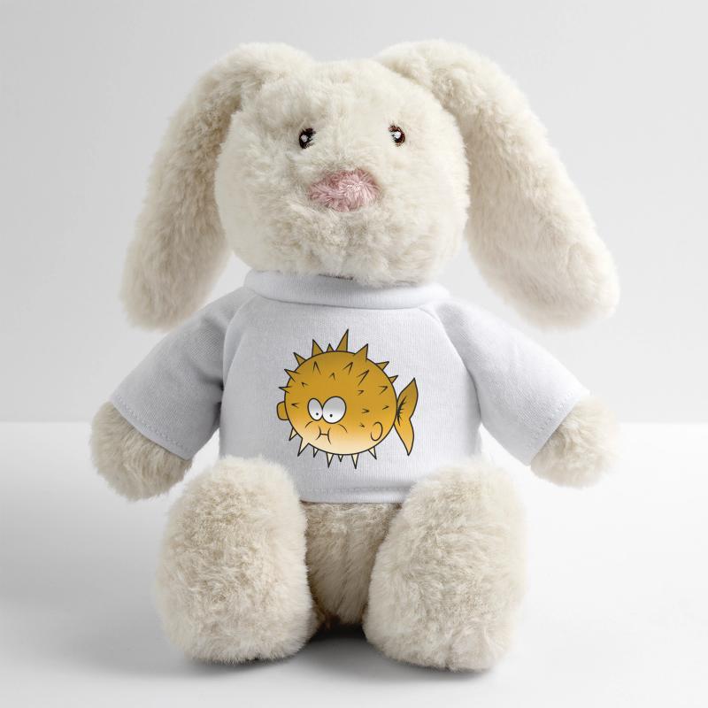 puffer fish MiniFeet® RecycelHase® Bunny Cream