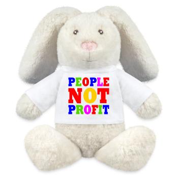 People not profit - MiniFeet® RecycelHase® Creme - Weiß - Vorne