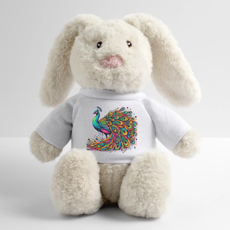 Peacock MiniFeet® RecycelHase® Bunny Cream
