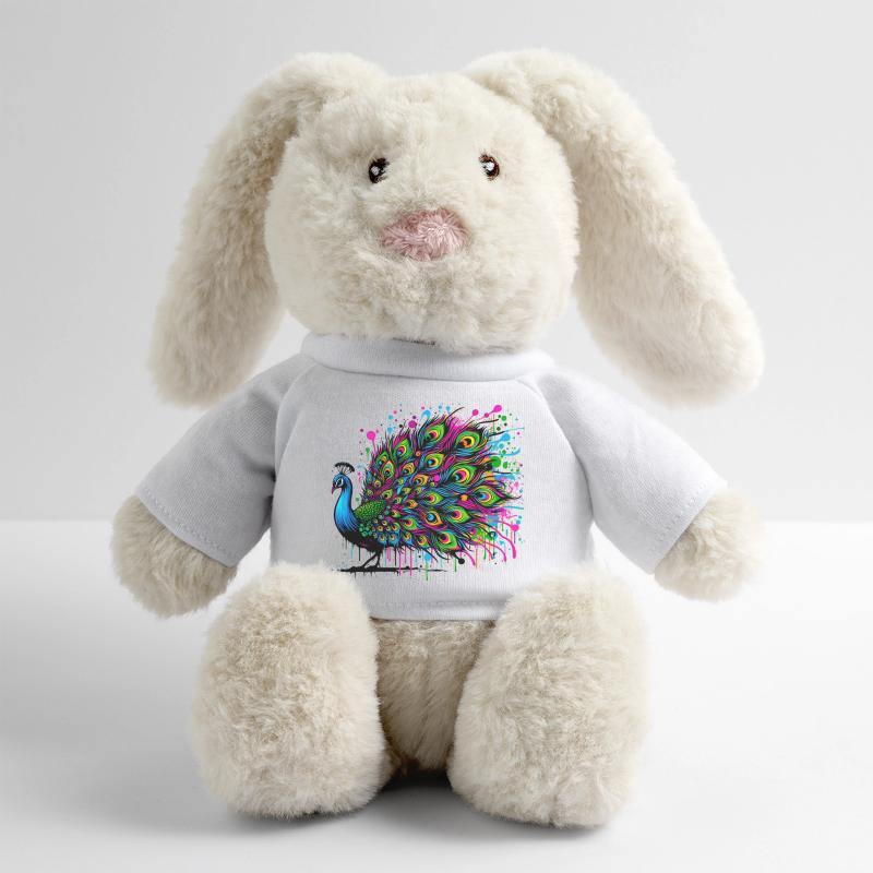 Peacock MiniFeet® RecycelHase® Bunny Cream
