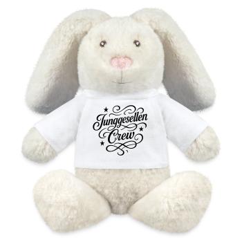 Junggesellen Crew - MiniFeet® RecycelHase® Creme - Weiß - Vorne