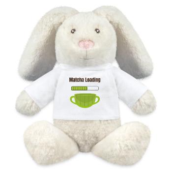 Matcha Loading - MiniFeet® RecycelHase® Creme - Weiß - Vorne