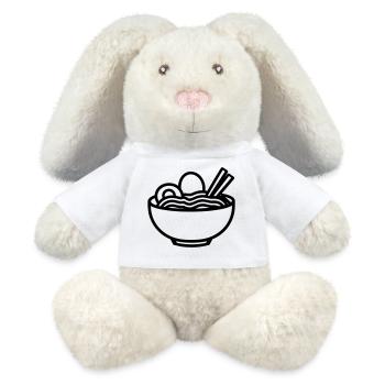 Ramen - MiniFeet® RecycelHase® Bunny Cream - white - Front