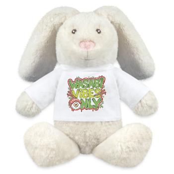Sushi Wasabi Vibes Only Japanese Food Enthusiast - MiniFeet® RecycelHase® Creme - Weiß - Vorne