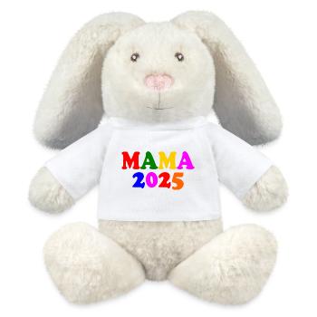 Mama 2025 - MiniFeet® RecycelHase® Creme - Weiß - Vorne