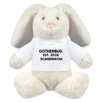 GOTHENBURG Fondée 2026 - Conception urbaine moderne - Lapin en peluche recyclé MiniFeet® Crème - blanc - Devant