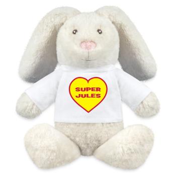 Super Jules - MiniFeet® RecycelHase® Bunny Cream - white - Front