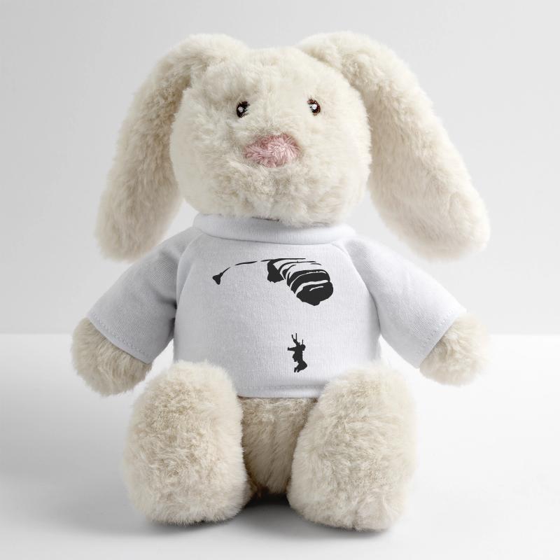parachuting MiniFeet® RecycelHase® Bunny Cream