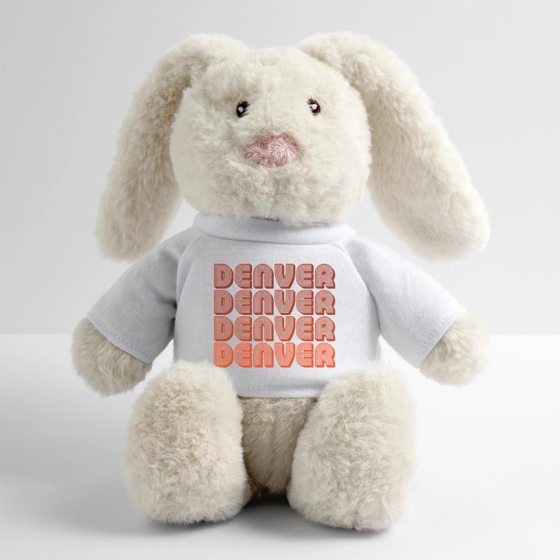 Denver Retro Blockschrift MiniFeet® RecycelHase® Creme