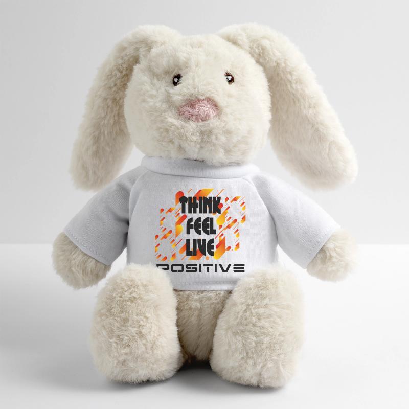 Think feel live positive v4 MiniFeet® RecycelHase® Bunny Cream