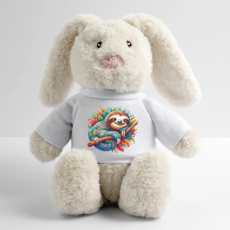 Sloth MiniFeet® RecycelHase® Bunny Cream