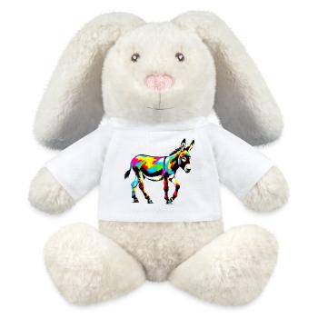 Donkey Mule - MiniFeet® RecycelHase® Bunny Cream - white - Front