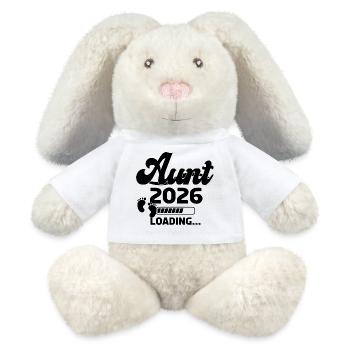 Aunt 2026 Loading - MiniFeet® RecycelHase® Creme - Weiß - Vorne
