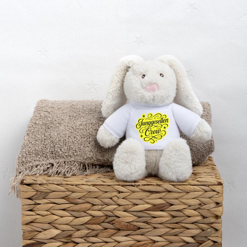 Junggesellen Crew MiniFeet® RecycelHase® Creme