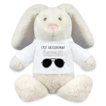 Dikkenek – "Es ist äußerst nervig" Aviator - MiniFeet® RecycelHase® Creme - Weiß - Vorne