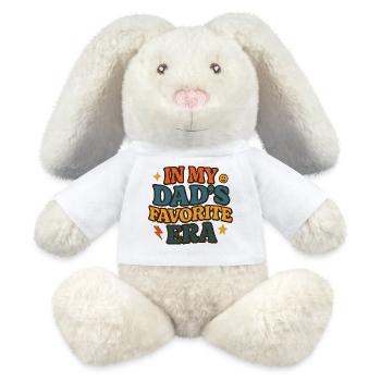 In My Dad's Favorite Era Daughter Families Humor - MiniFeet® RecycelHase® Bunny Cream - white - Front