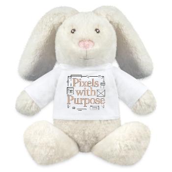 UX/UI Designer Pixels With Purpose Digital Design - MiniFeet® RecycelHase® Bunny Cream - white - Front