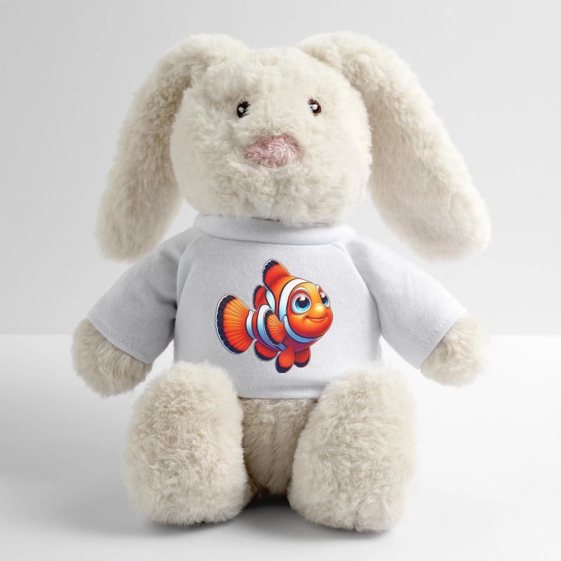 Clownfish MiniFeet® RecycelHase® Bunny Cream
