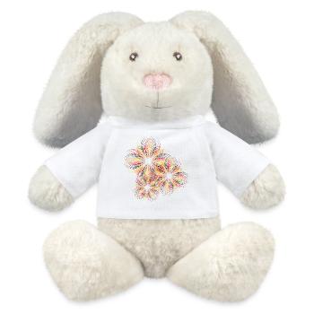 line - MiniFeet® RecycelHase® Bunny Cream - white - Front