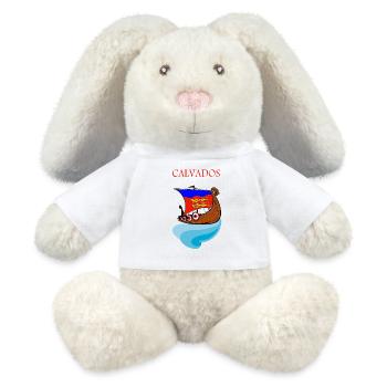 Calvados - MiniFeet® RecycelHase® Creme - Weiß - Vorne