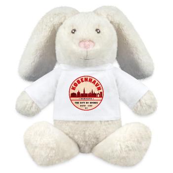 København Retro Stadt Silhouette - MiniFeet® RecycelHase® Creme - Weiß - Vorne