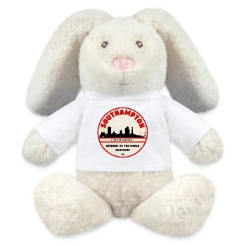 Southampton Gateway City Patch - MiniFeet® RecycelHase® Bunny Cream - white - Front